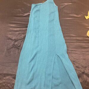 Fashion Nova, Medium blue dress